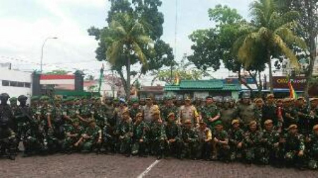  Kapolda Riau Sambangi Makodim 0301 Pekanbaru, Ini Agendanya